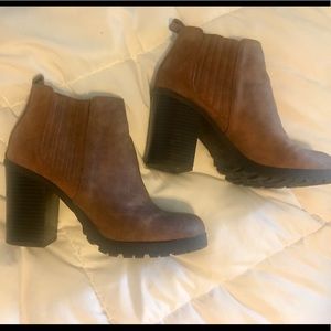 Brown Ankle Booties
